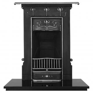 The Abbot Cast Iron Fireplace